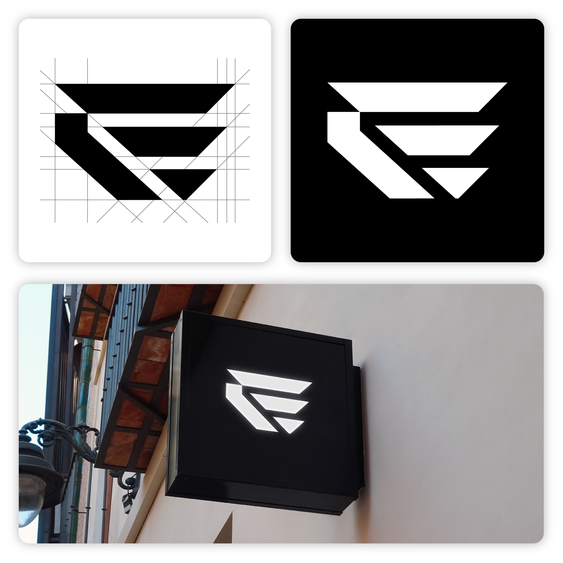 mise en avant logo E